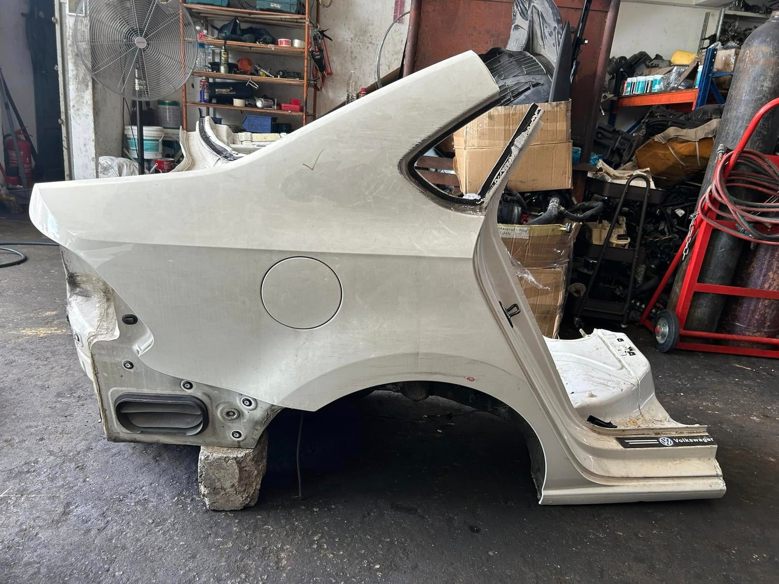 Rear quarter panel scrap