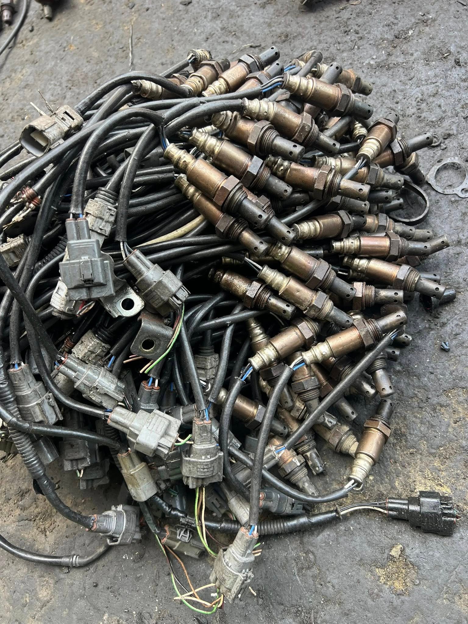 Sensor wiring scrap